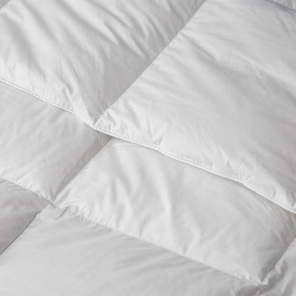 50/50 Australian Feather and Down Quilt Medium Weight Cotton Cover- All Seasons - Image 3