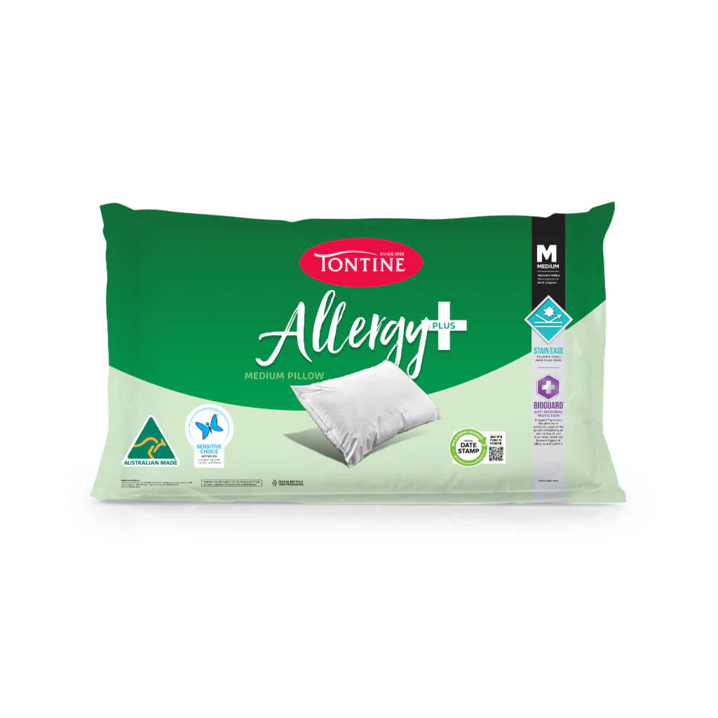Allergy Plus Stain Ease Pillow - Medium