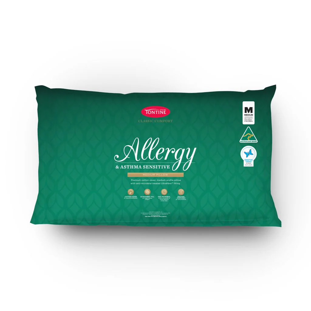 Classic Comfort Allergy & Asthma Sensitive Pillow - Medium