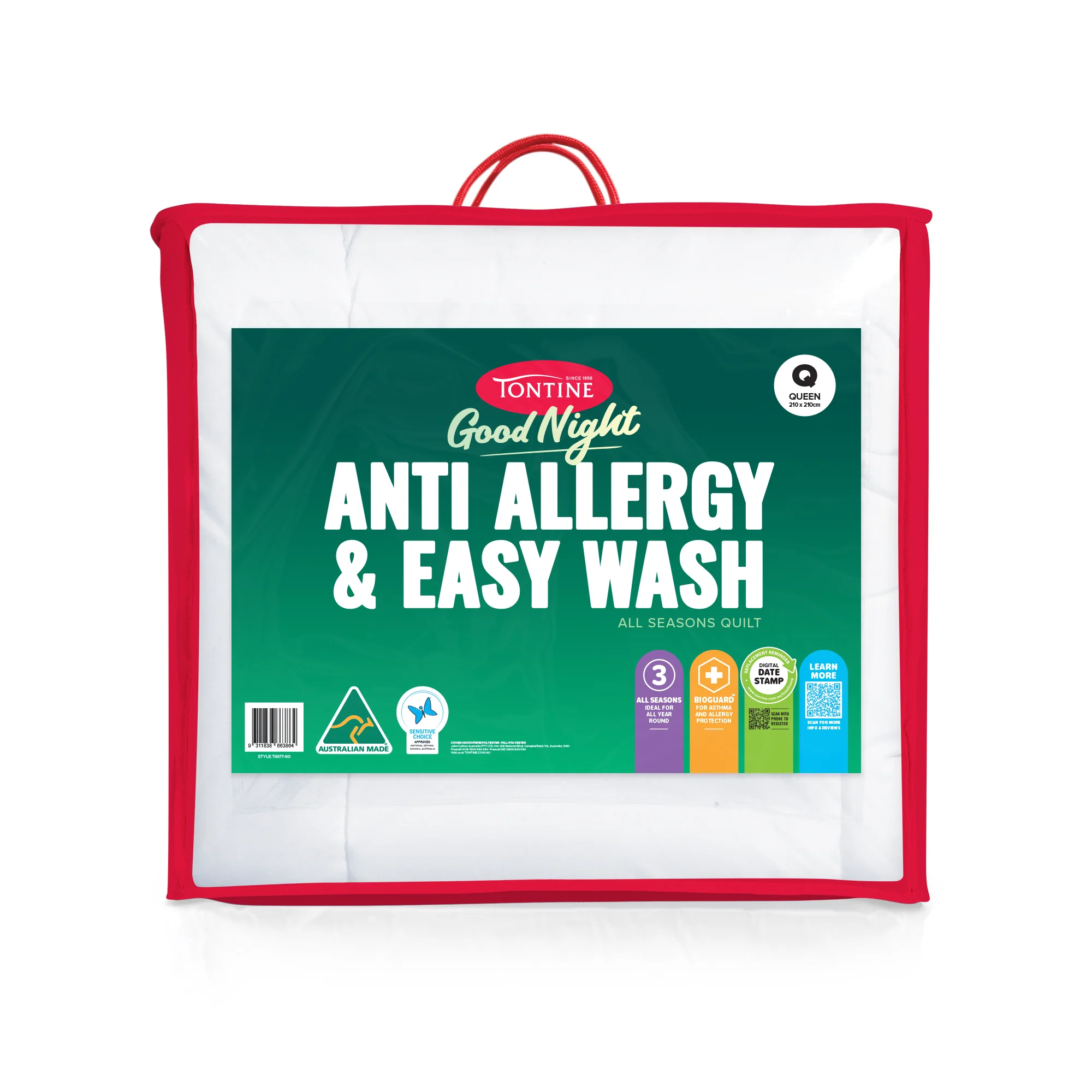 Good Night Anti Allergy & Easy Wash Quilt - All Seasons - Image 9