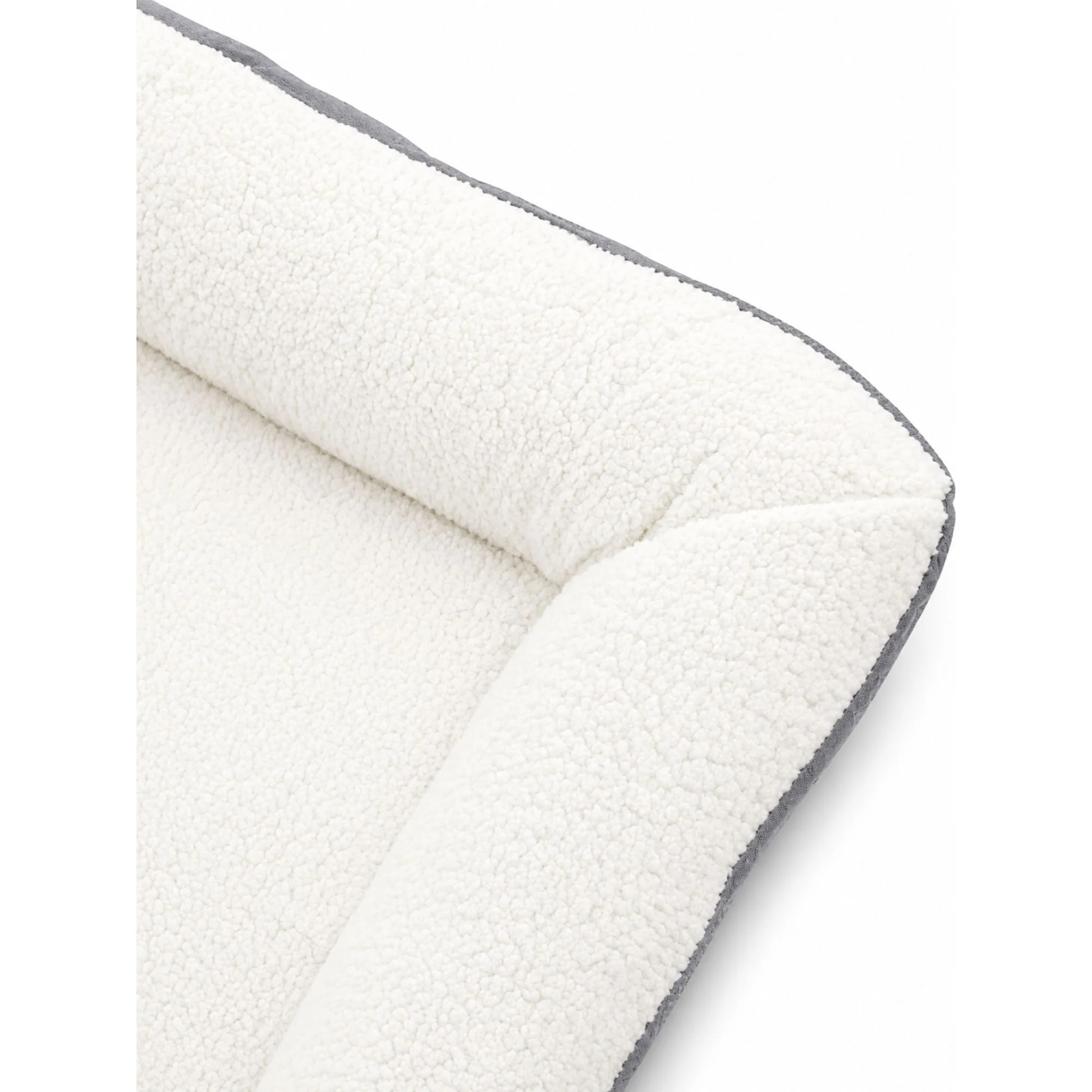 Orthopaedic Sherpa Fleece Dog Basket Bed - Image 3