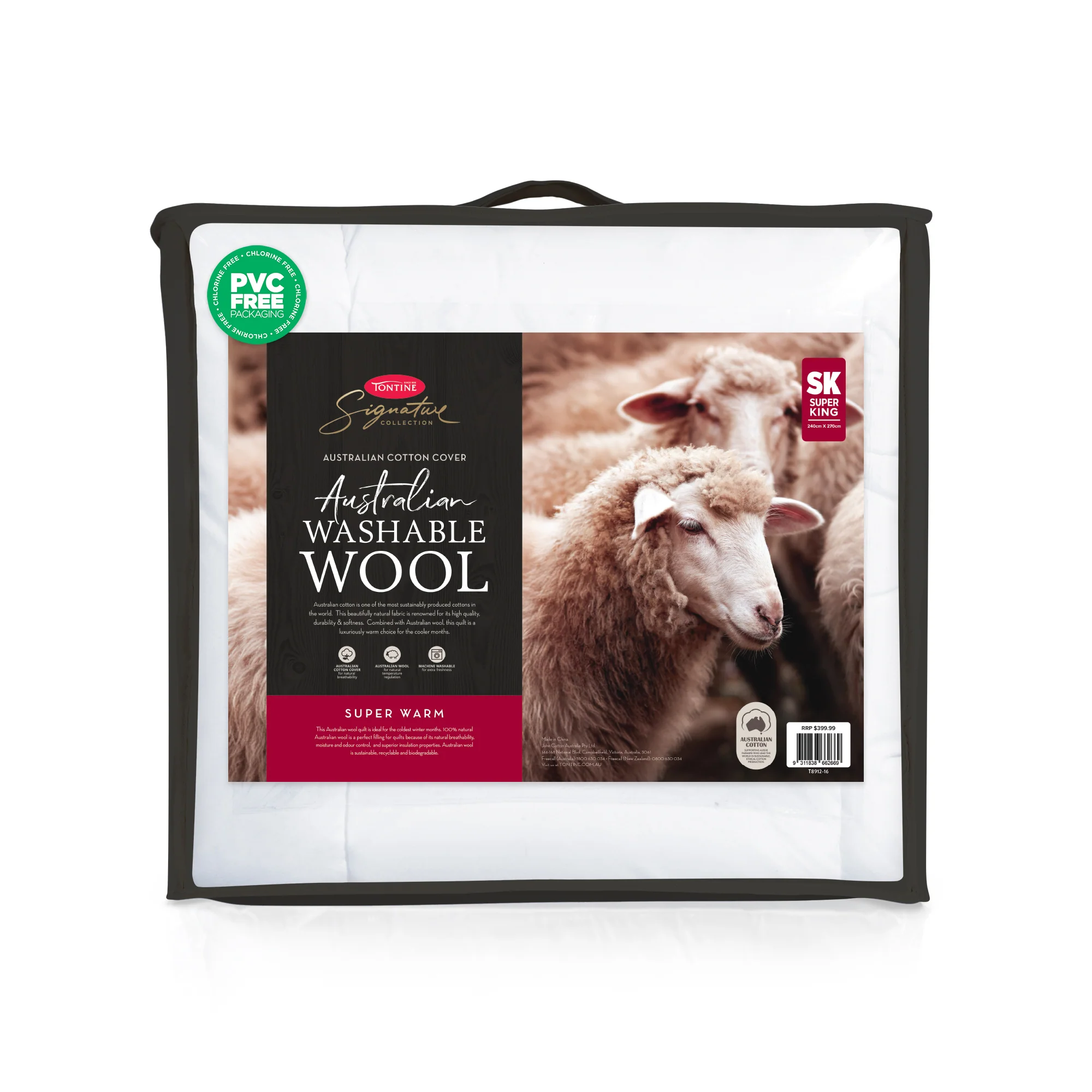 Signature Collection Australian Washable Wool Quilt - Super Warm - Image 11