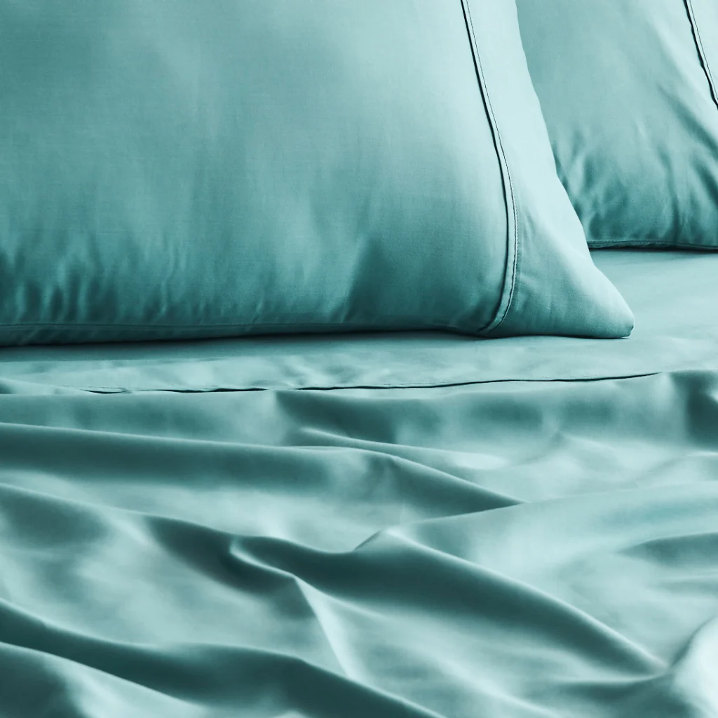 1200TC Cotton Rich Sheet Set Cotton Polyester Includes Pillowcases Flat Fitted Sheet - Image 8