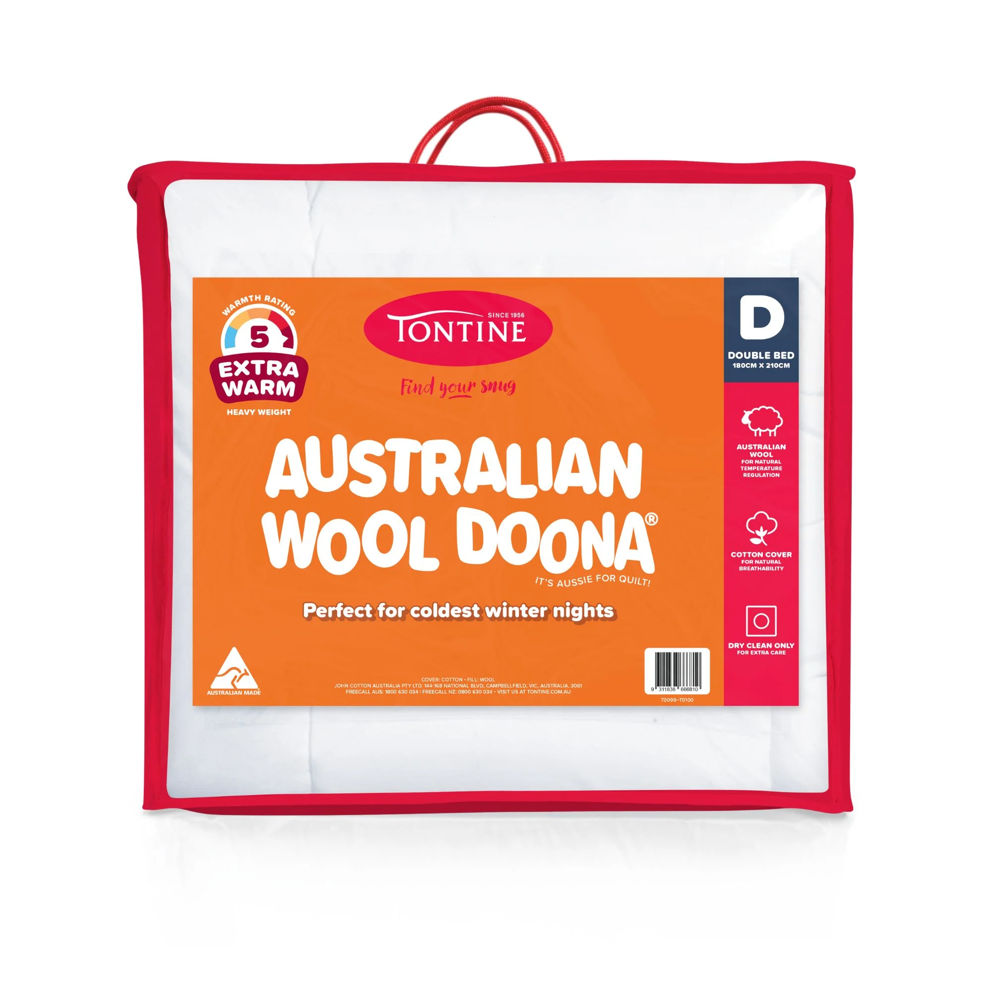 Australian Wool Extra Warm Heavy Weight Winter Quilt