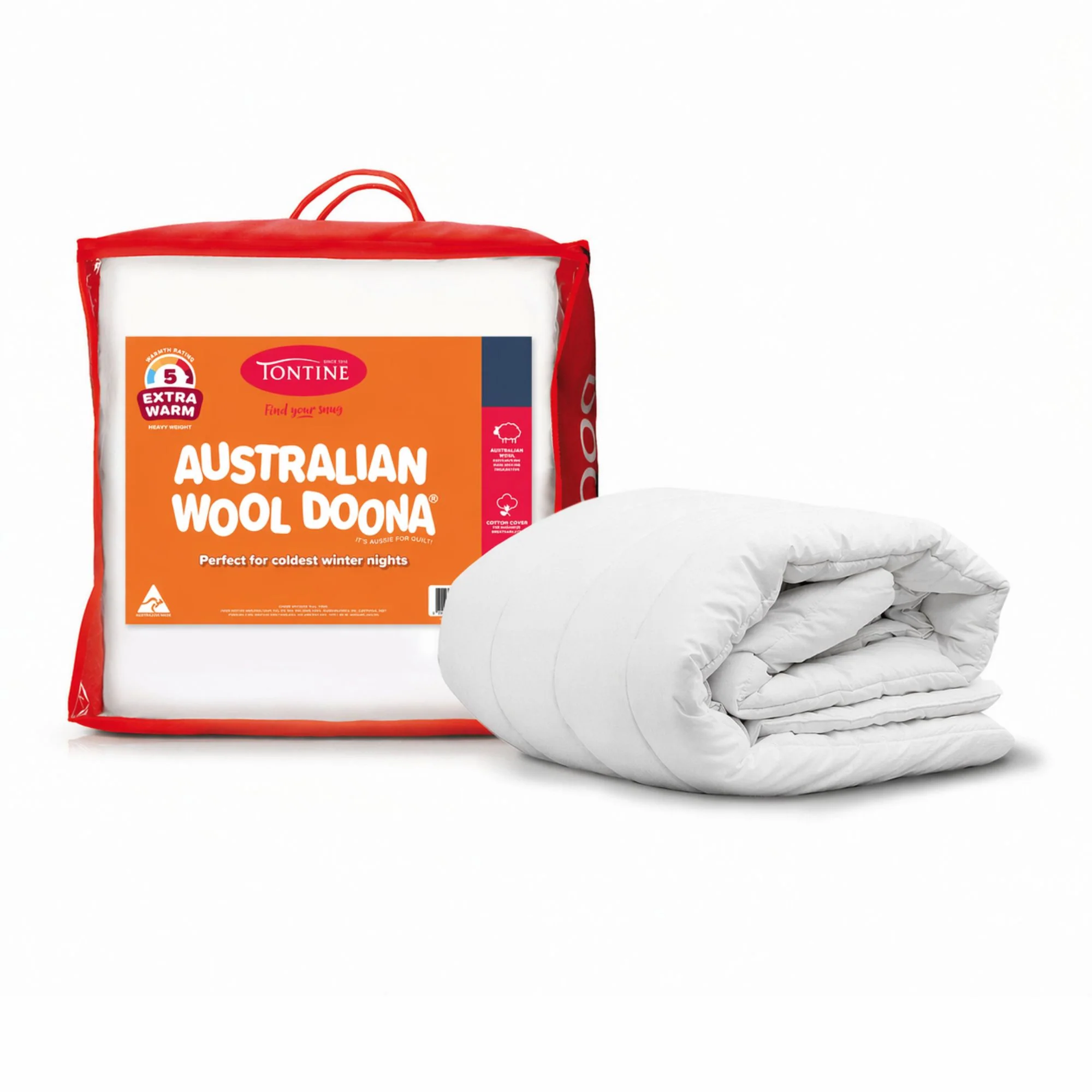 Australian Wool Extra Warm Heavy Weight Winter Quilt - Image 2
