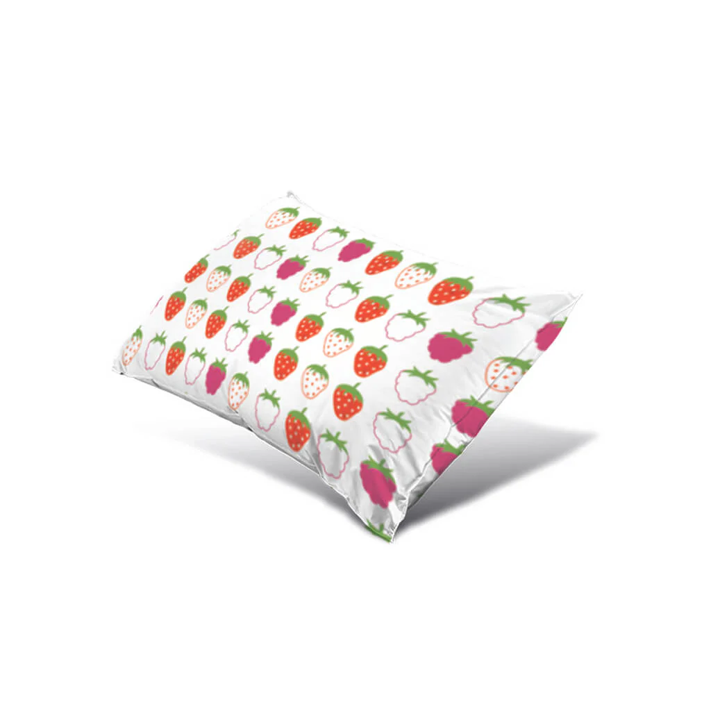 Fun & Fruity Berry Print Kids Scented Pillow - Image 2
