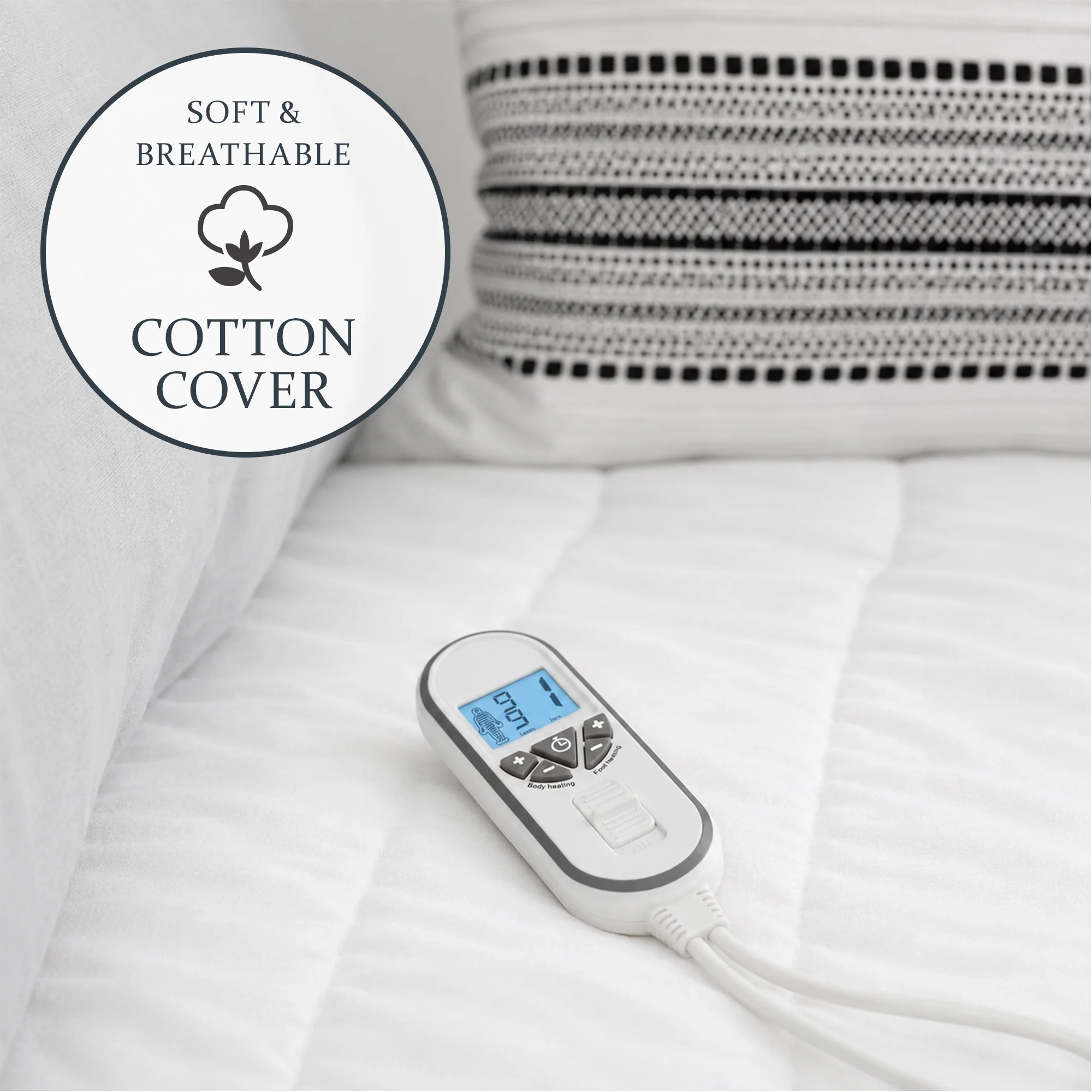 Luxuriously Warm 2-in-1 Heated Topper - Image 4