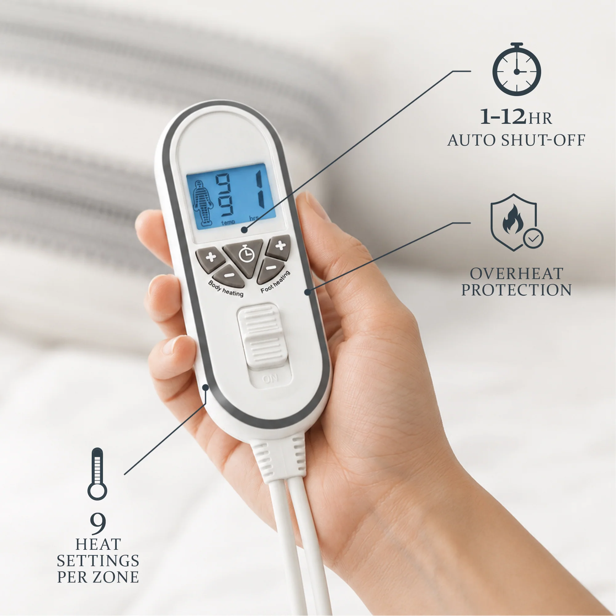 Luxuriously Warm 2-in-1 Heated Topper - Image 5