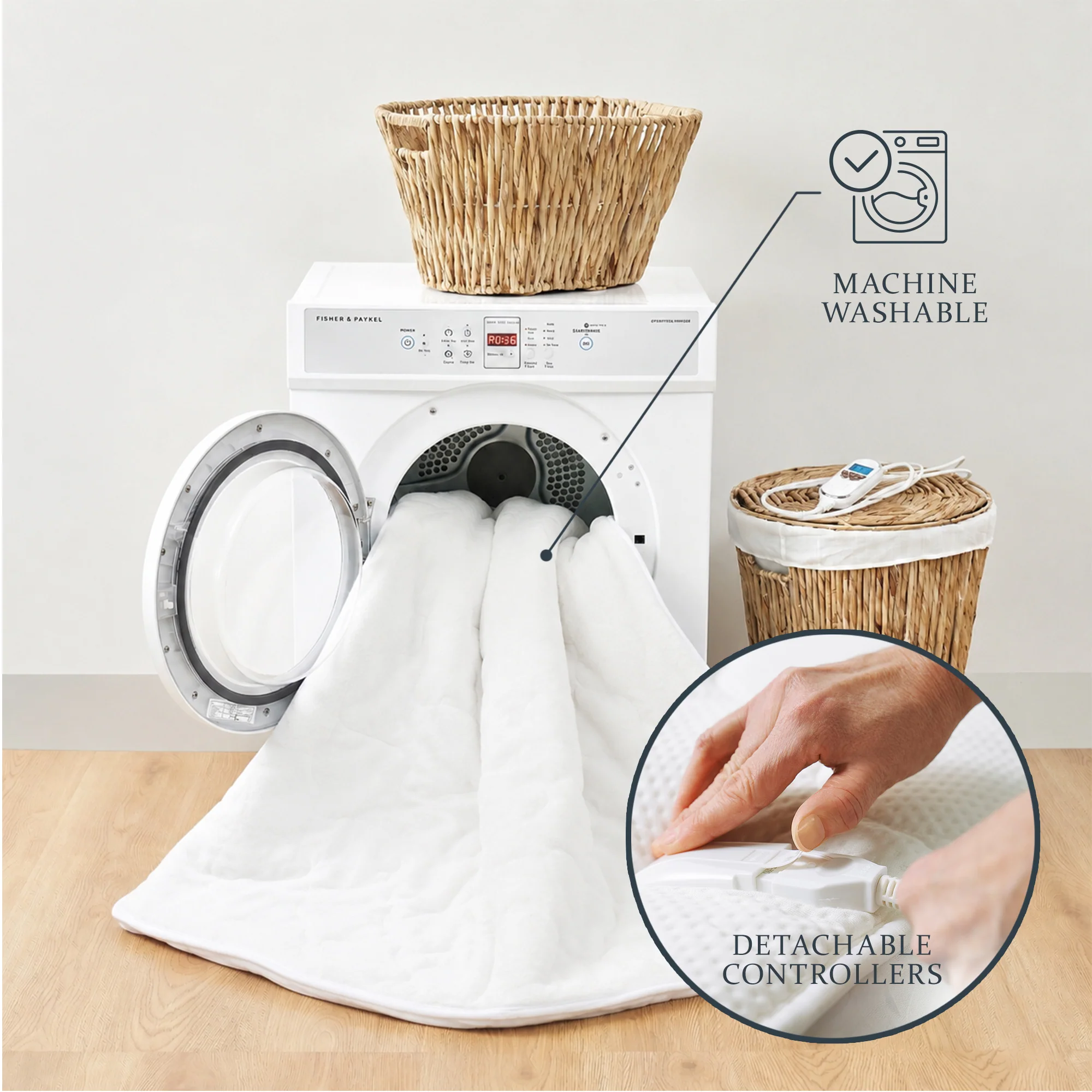 Luxuriously Warm 2-in-1 Heated Topper - Image 8