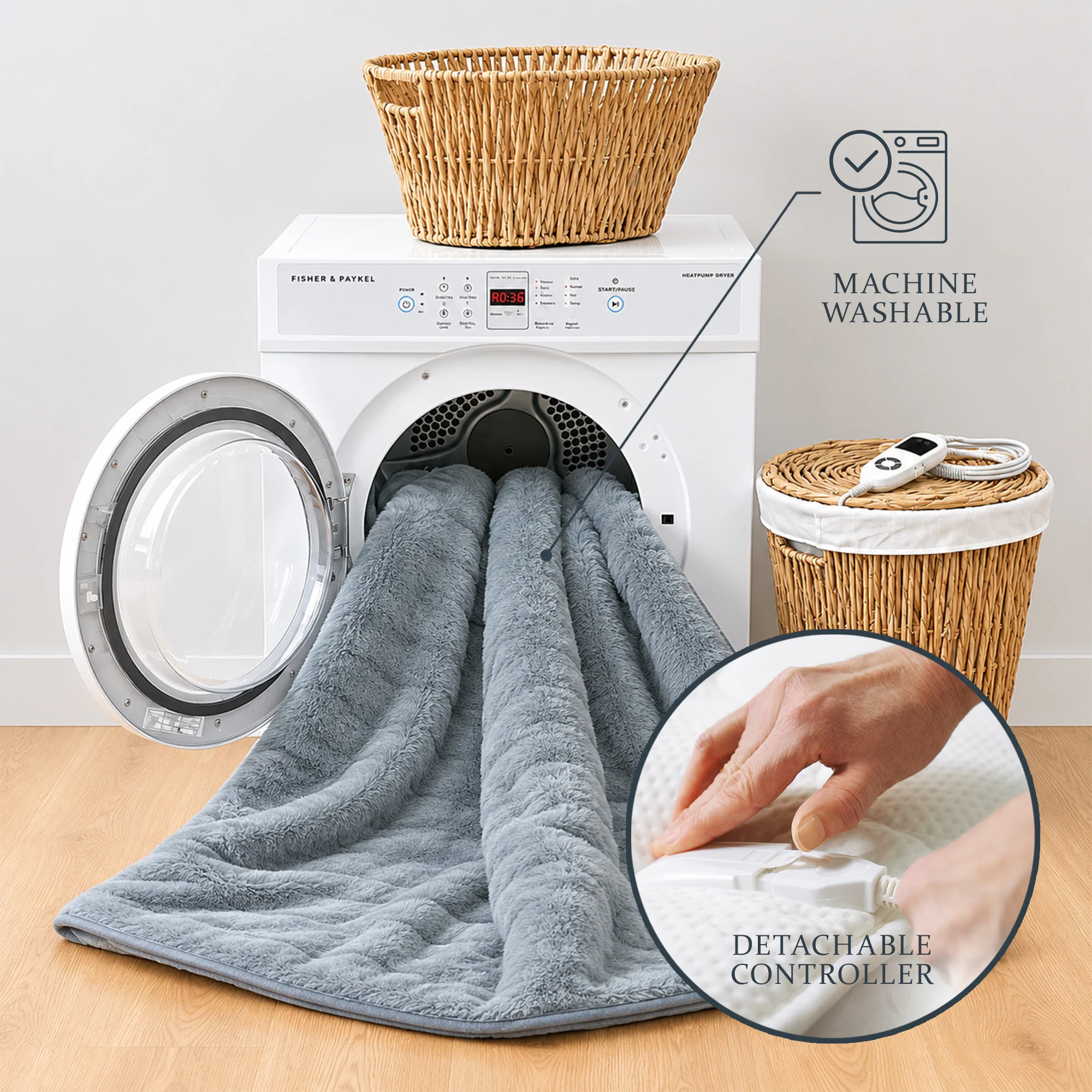 Luxuriously Warm & Soft Heated Throw - Image 6